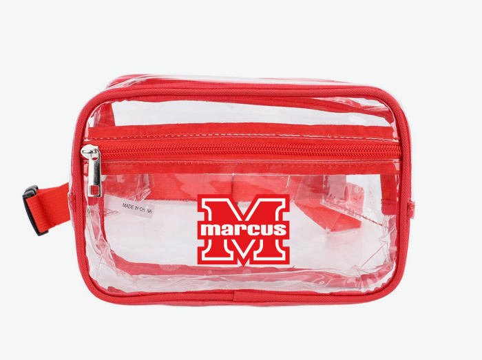Clear Stadium Messenger Bag