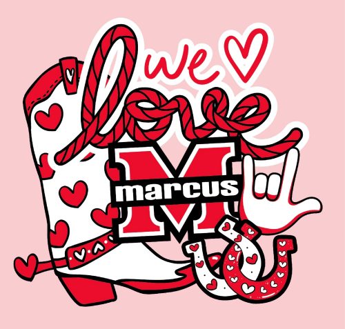 Pink We Love Marcus