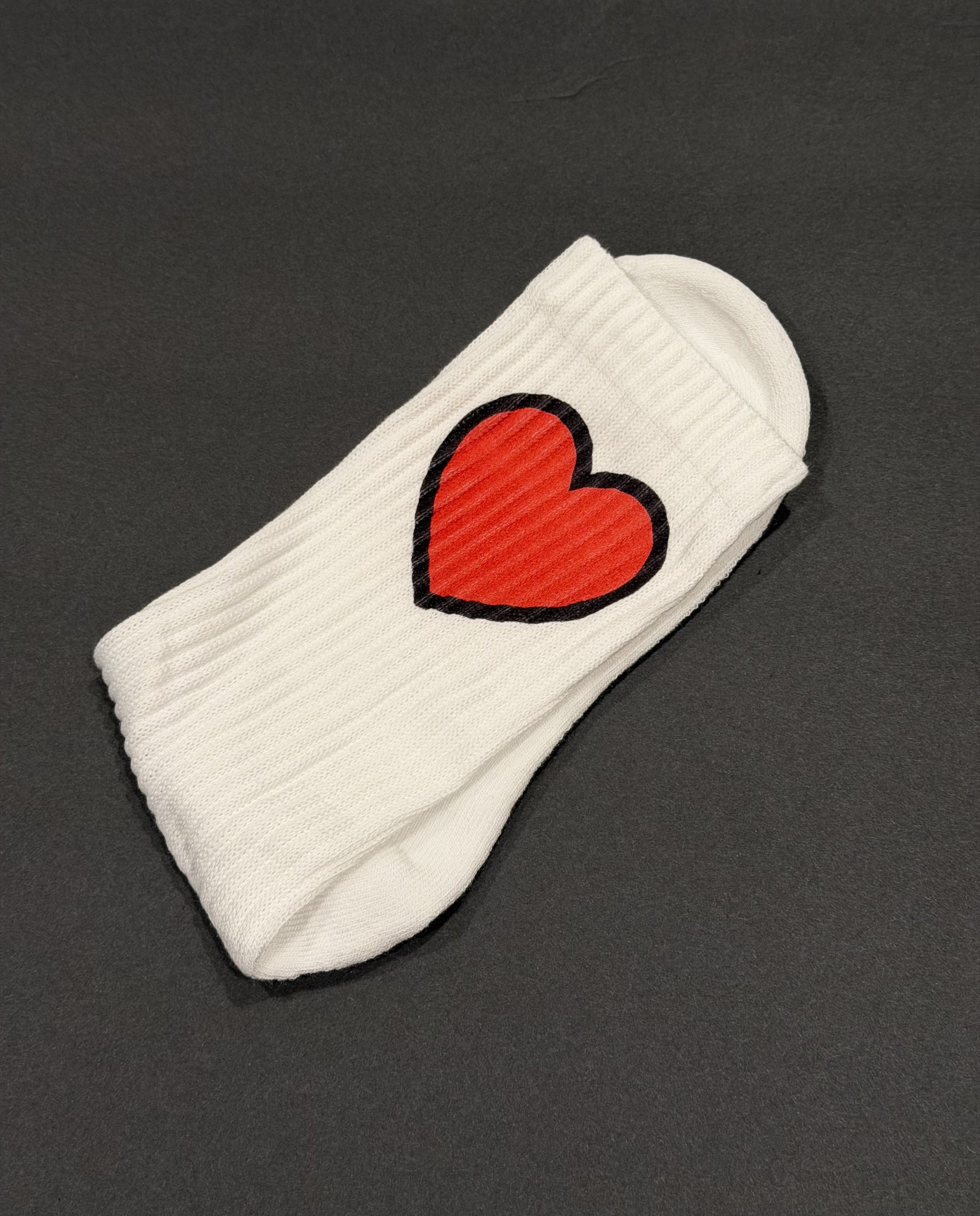 Red Heart Crew Socks